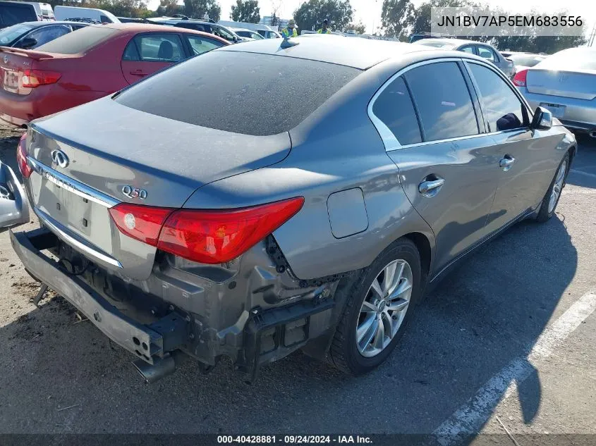 2014 Infiniti Q50 Premium VIN: JN1BV7AP5EM683556 Lot: 40428881