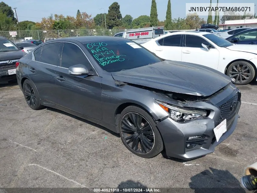 JN1BV7AP7EM686071 2014 Infiniti Q50 Premium/Sport