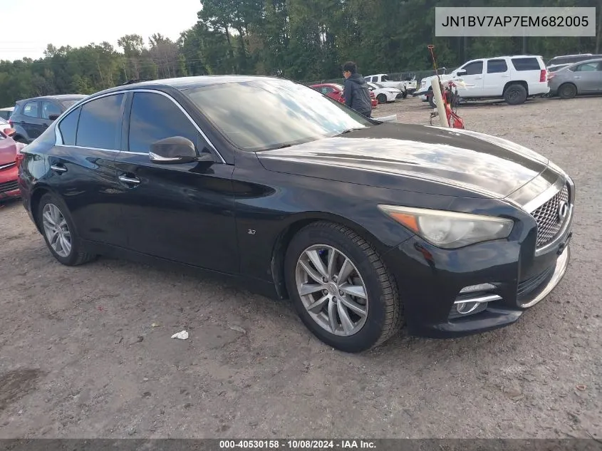 JN1BV7AP7EM682005 2014 Infiniti Q50 Premium/Sport