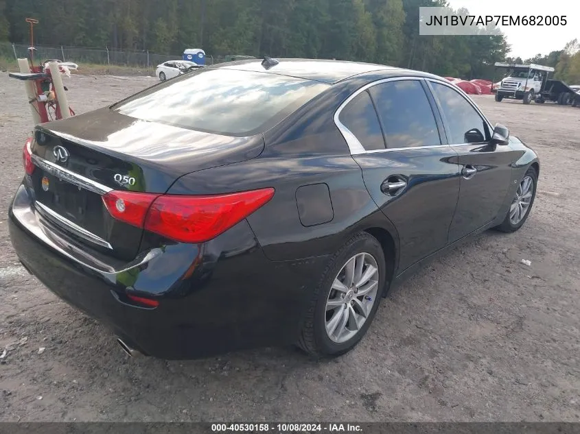 JN1BV7AP7EM682005 2014 Infiniti Q50 Premium/Sport