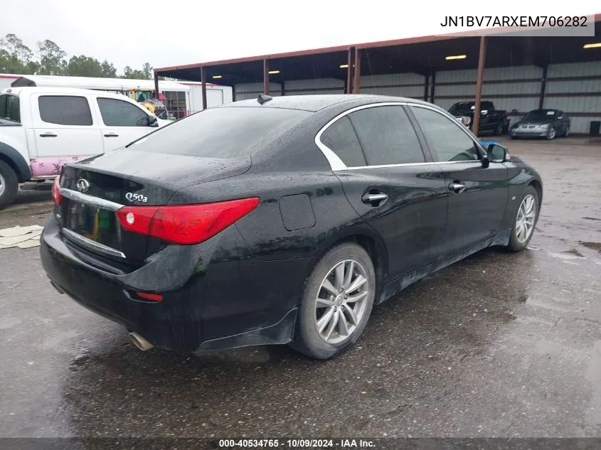 JN1BV7ARXEM706282 2014 Infiniti Q50 Premium/Sport