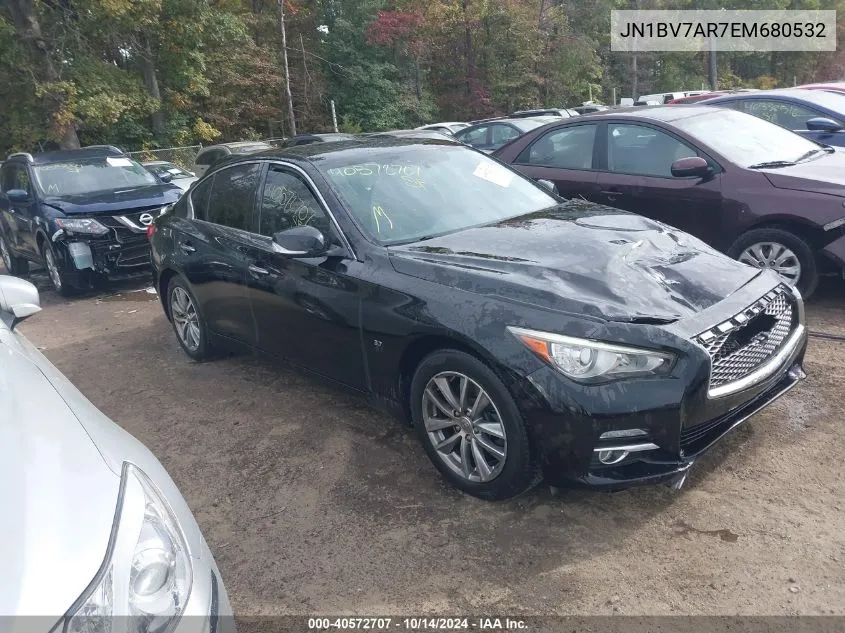 JN1BV7AR7EM680532 2014 Infiniti Q50 Premium