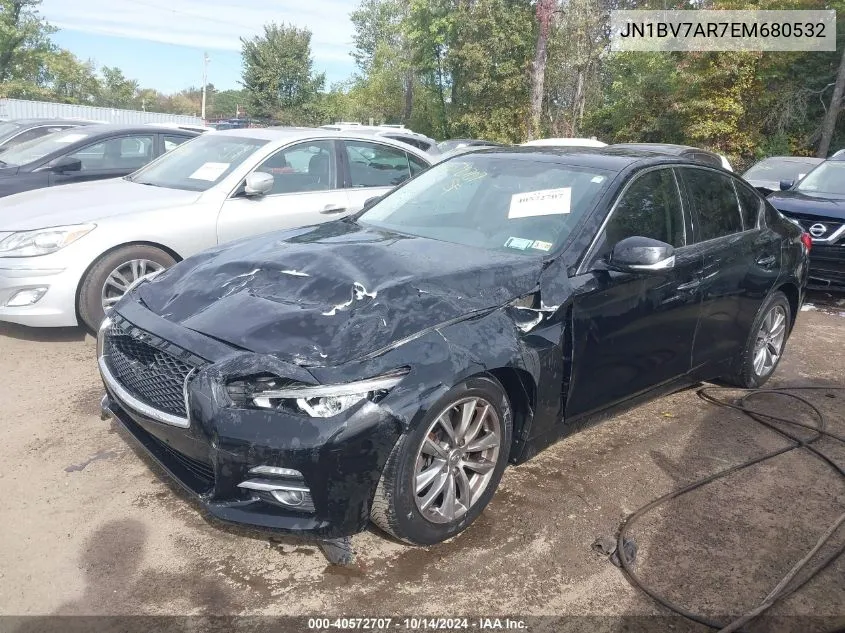 JN1BV7AR7EM680532 2014 Infiniti Q50 Premium