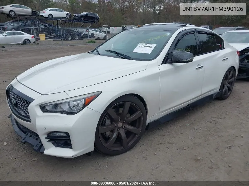 JN1BV7AR1FM390126 2015 Infiniti Q50 Premium/Sport