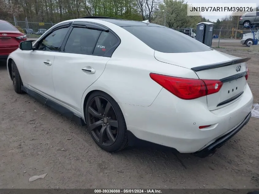 JN1BV7AR1FM390126 2015 Infiniti Q50 Premium/Sport