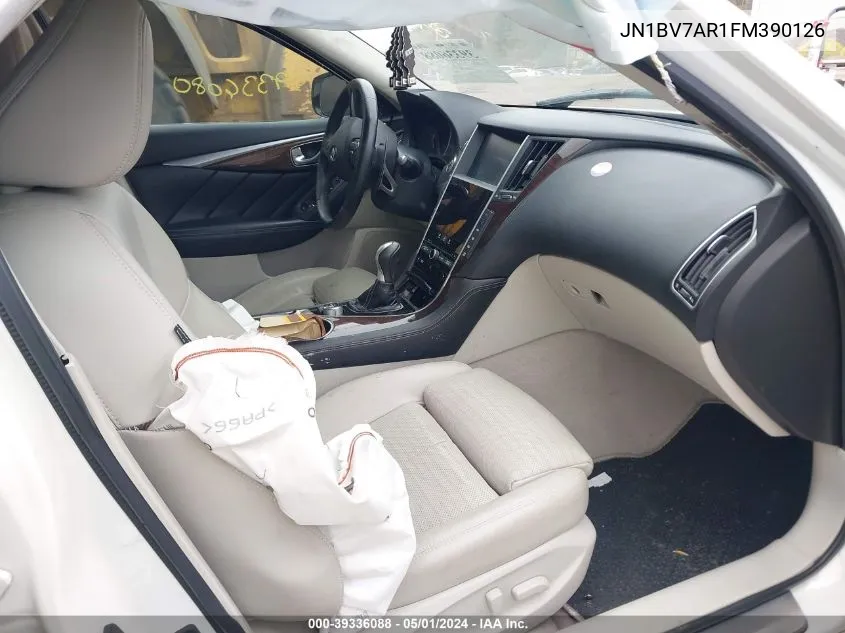 JN1BV7AR1FM390126 2015 Infiniti Q50 Premium/Sport