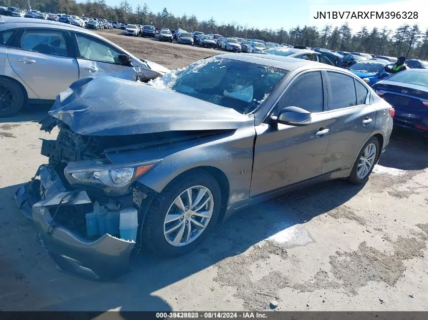 2015 Infiniti Q50 Premium VIN: JN1BV7ARXFM396328 Lot: 39429523