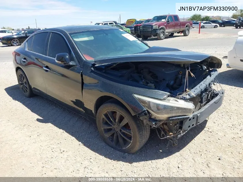 2015 Infiniti Q50 Premium VIN: JN1BV7AP3FM330900 Lot: 39559559