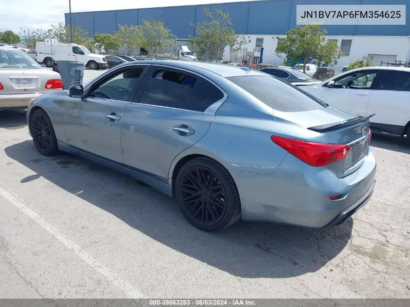 JN1BV7AP6FM354625 2015 Infiniti Q50 Premium