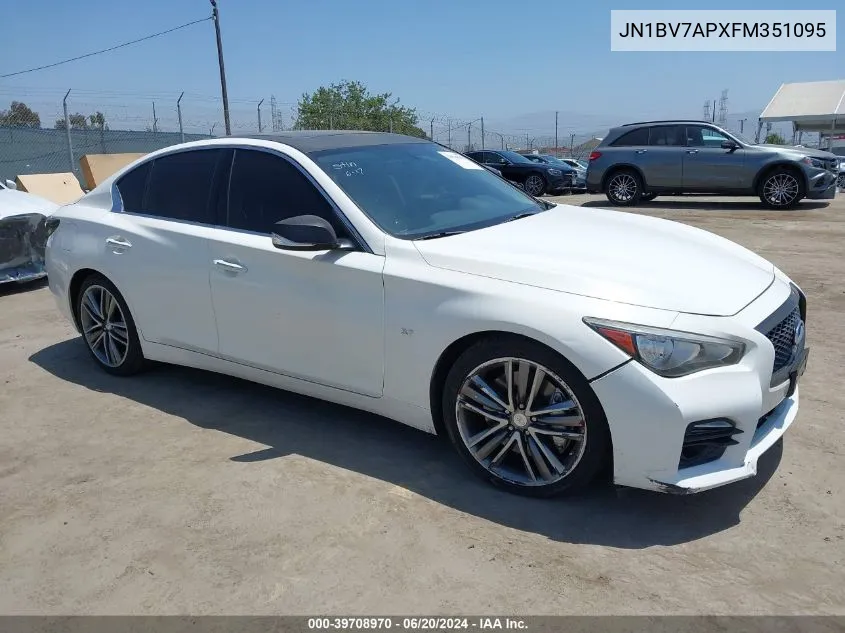 JN1BV7APXFM351095 2015 Infiniti Q50 Sport