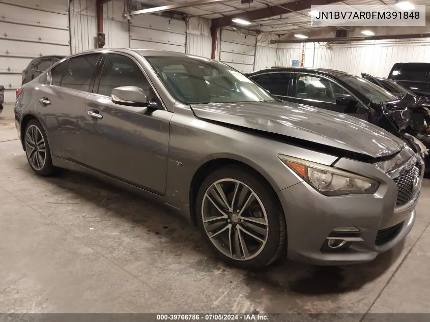 JN1BV7AR0FM391848 2015 Infiniti Q50 Premium