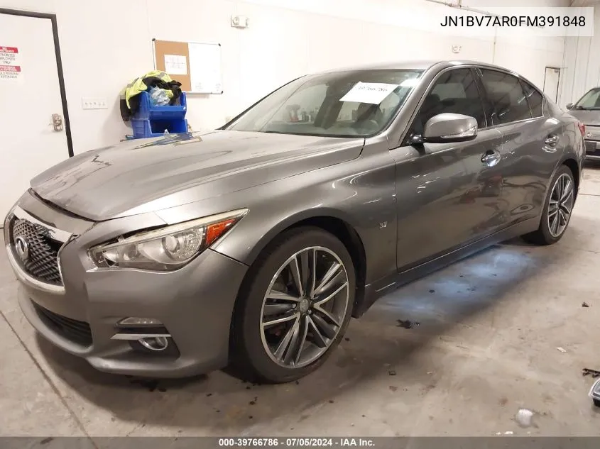 JN1BV7AR0FM391848 2015 Infiniti Q50 Premium