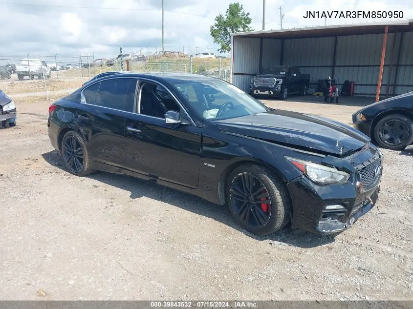 JN1AV7AR3FM850950 2015 Infiniti Q50 Hybrid Sport