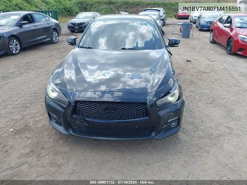 JN1BV7AR0FM415551 2015 Infiniti Q50 Premium/Sport