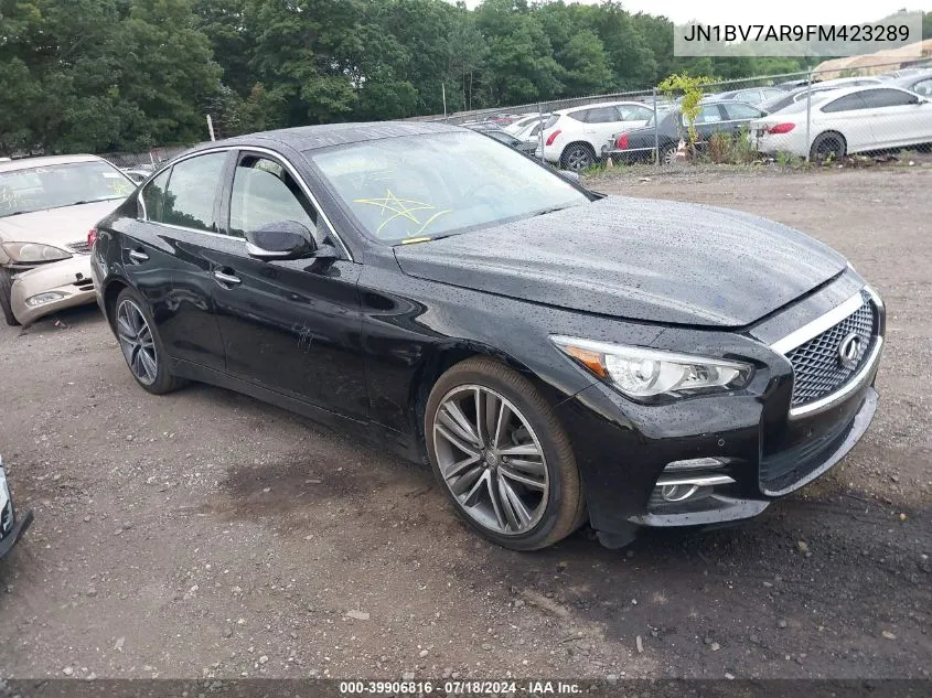 JN1BV7AR9FM423289 2015 Infiniti Q50 Premium/Sport