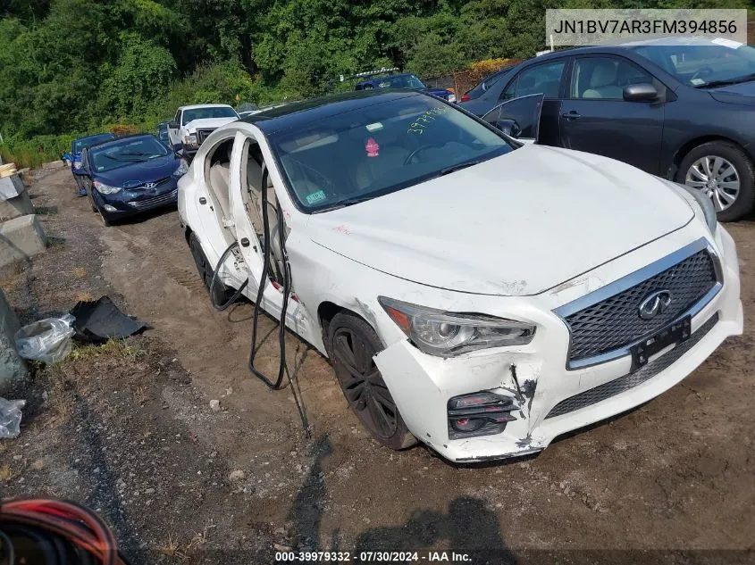 2015 Infiniti Q50 Sport VIN: JN1BV7AR3FM394856 Lot: 39979332