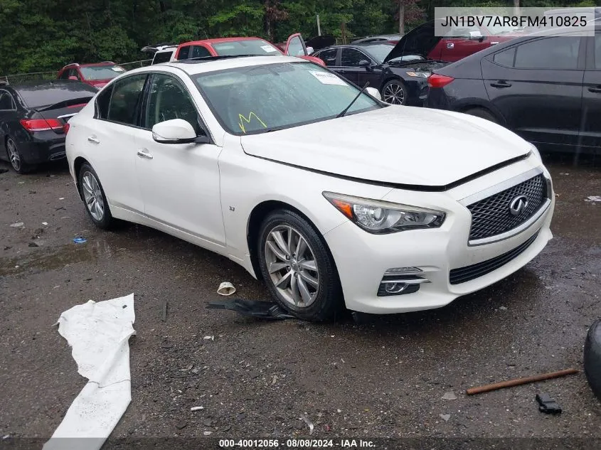 JN1BV7AR8FM410825 2015 Infiniti Q50 Premium