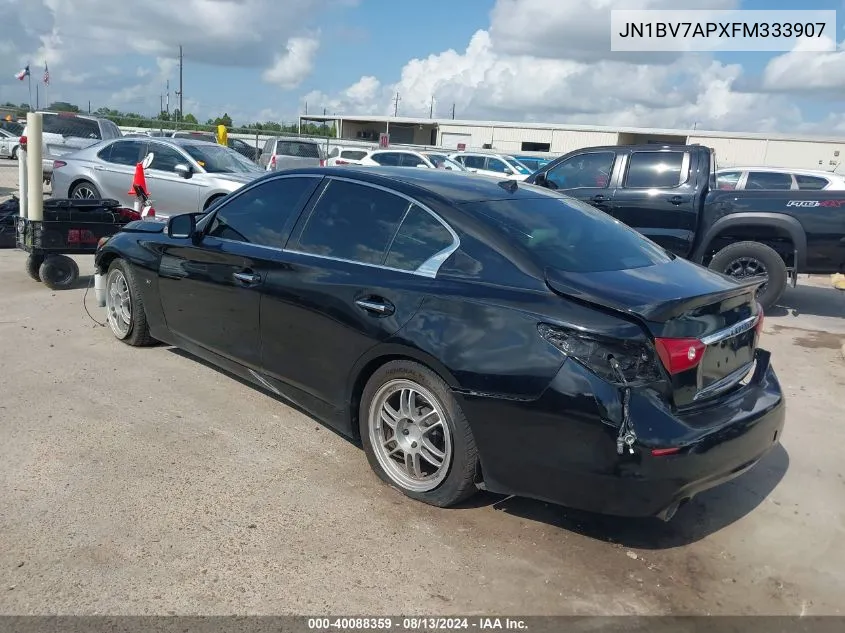 JN1BV7APXFM333907 2015 Infiniti Q50 Premium