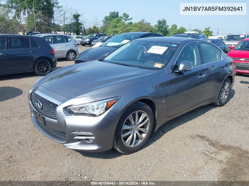 JN1BV7AR5FM392641 2015 Infiniti Q50 Premium