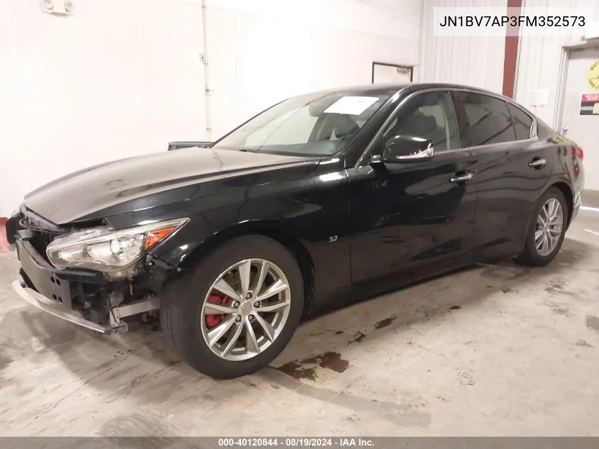 JN1BV7AP3FM352573 2015 Infiniti Q50 Premium