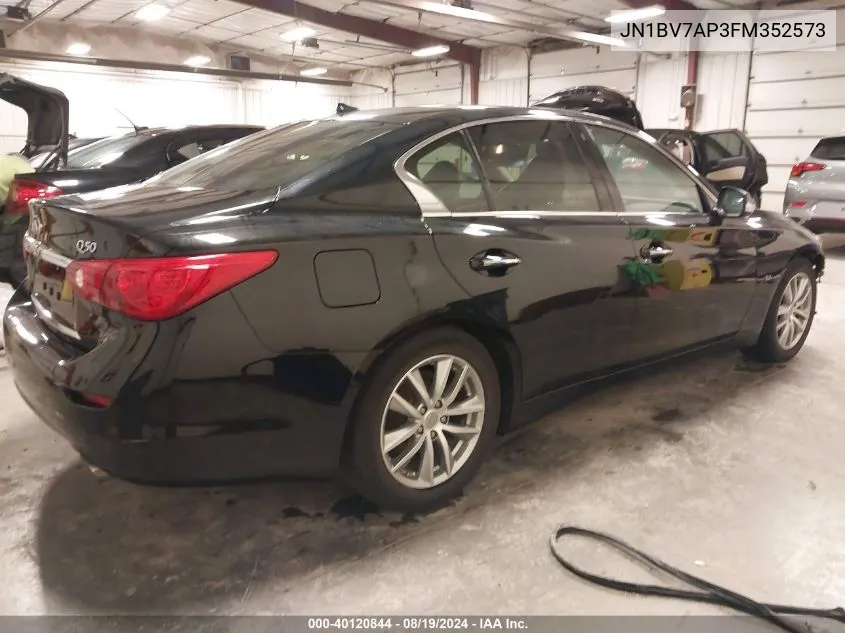 JN1BV7AP3FM352573 2015 Infiniti Q50 Premium