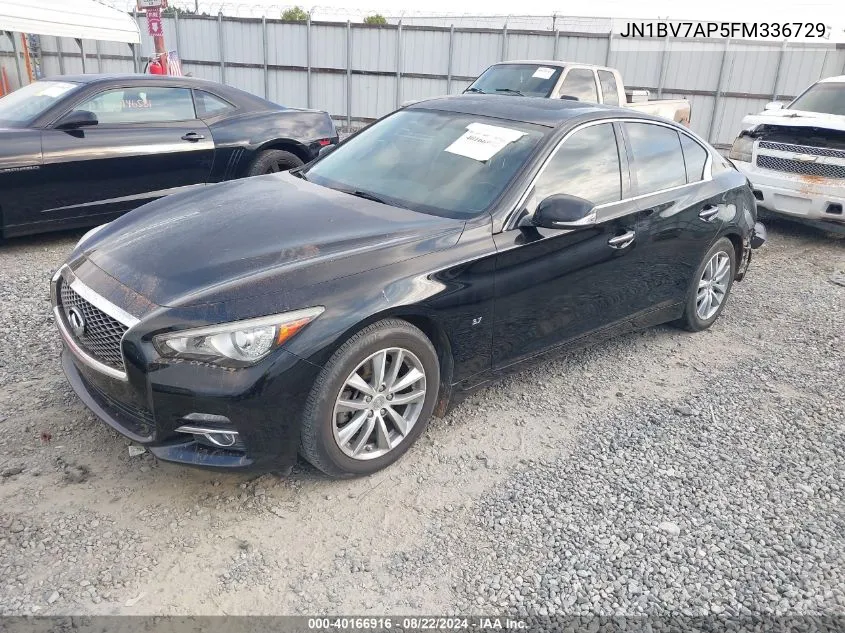 JN1BV7AP5FM336729 2015 Infiniti Q50 Premium