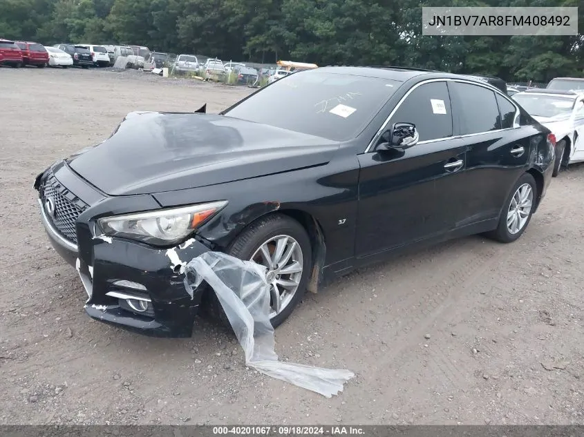 JN1BV7AR8FM408492 2015 Infiniti Q50 Premium