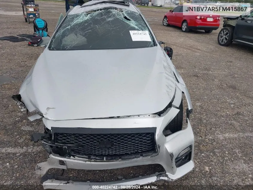 JN1BV7AR5FM415867 2015 Infiniti Q50