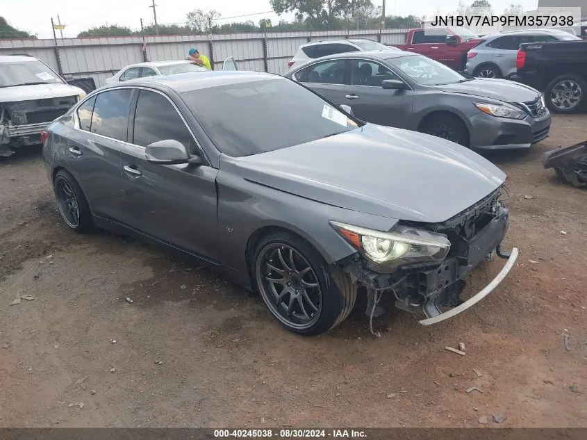 JN1BV7AP9FM357938 2015 Infiniti Q50 Premium