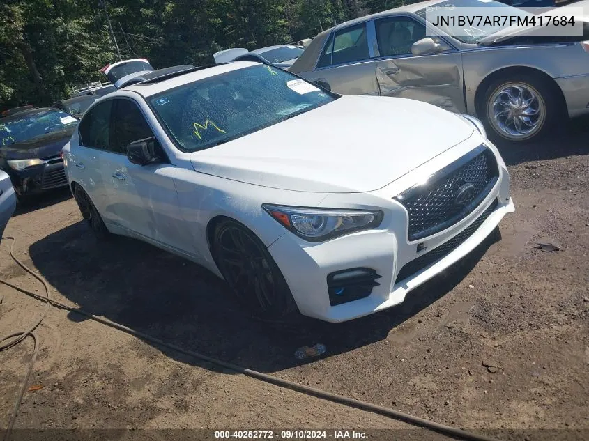 JN1BV7AR7FM417684 2015 Infiniti Q50 Premium/Sport