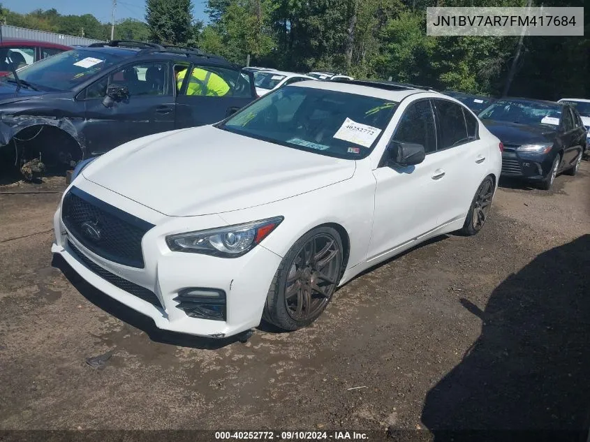 JN1BV7AR7FM417684 2015 Infiniti Q50 Premium/Sport