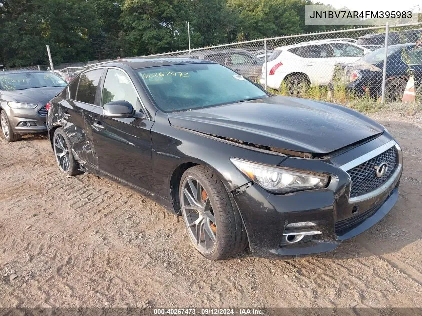 2015 Infiniti Q50 Premium VIN: JN1BV7AR4FM395983 Lot: 40267473