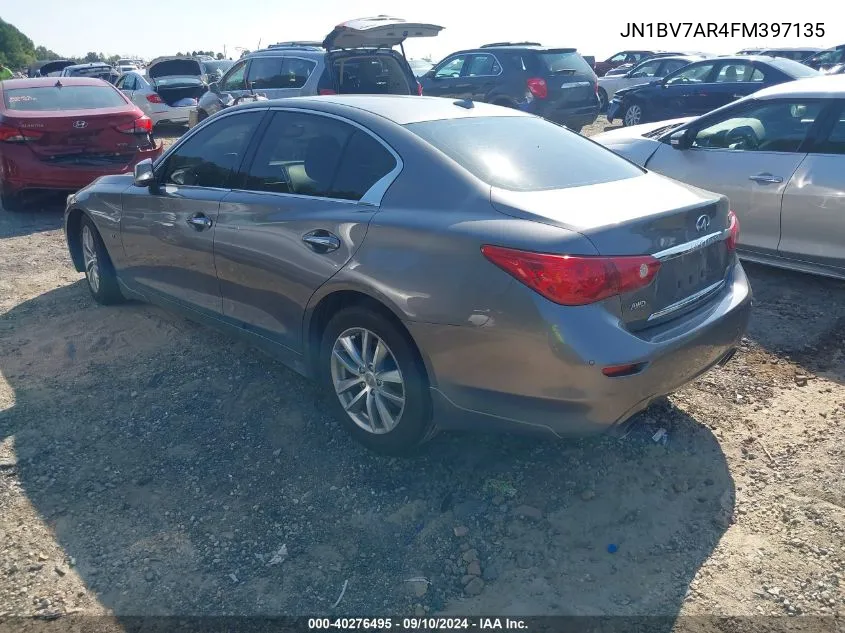 JN1BV7AR4FM397135 2015 Infiniti Q50 Premium