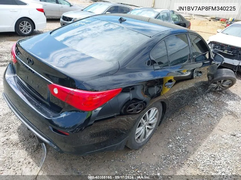 JN1BV7AP8FM340225 2015 Infiniti Q50 Premium