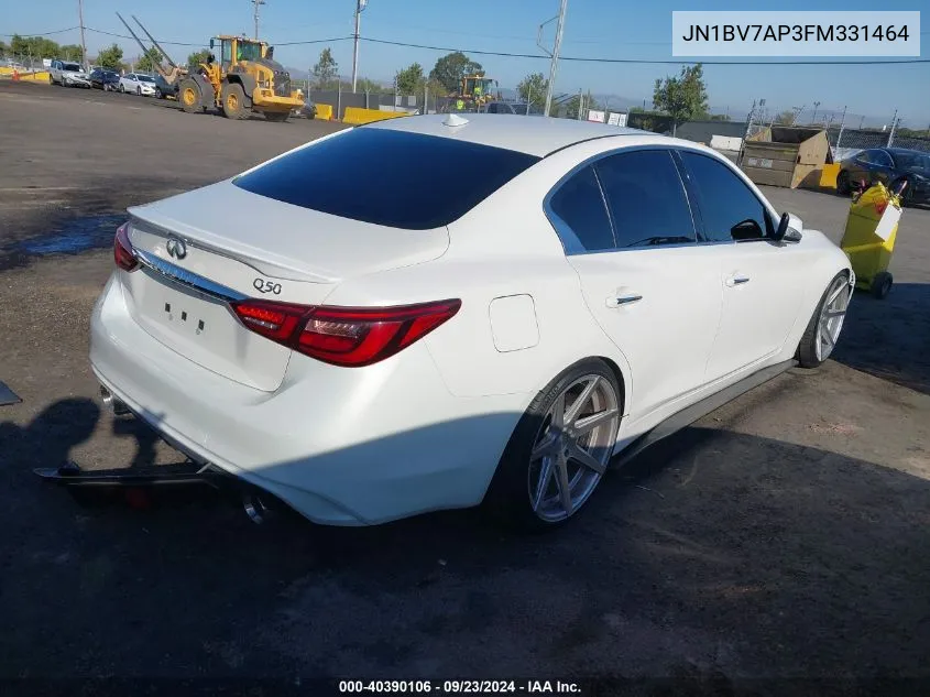 JN1BV7AP3FM331464 2015 Infiniti Q50 Premium/Sport