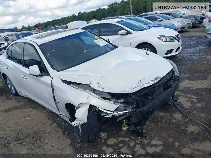 JN1BV7AP1FM332189 2015 Infiniti Q50 Premium