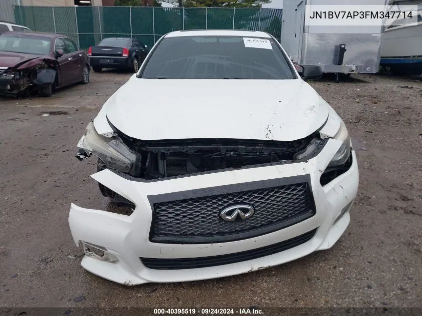 JN1BV7AP3FM347714 2015 Infiniti Q50 Premium/Sport