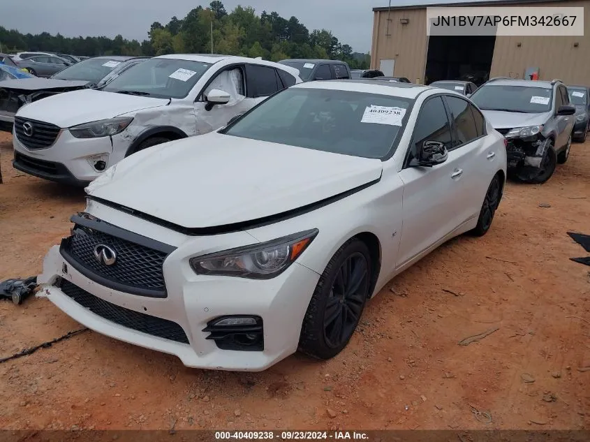 JN1BV7AP6FM342667 2015 Infiniti Q50 Premium/Sport