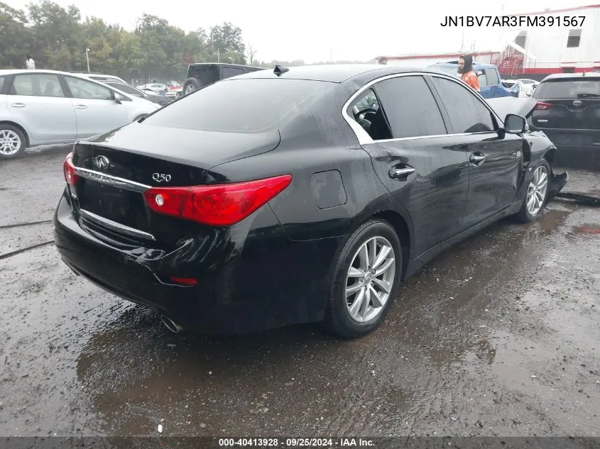 JN1BV7AR3FM391567 2015 Infiniti Q50 Premium