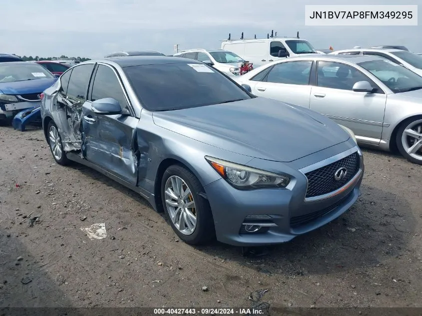 2015 Infiniti Q50 VIN: JN1BV7AP8FM349295 Lot: 40427443