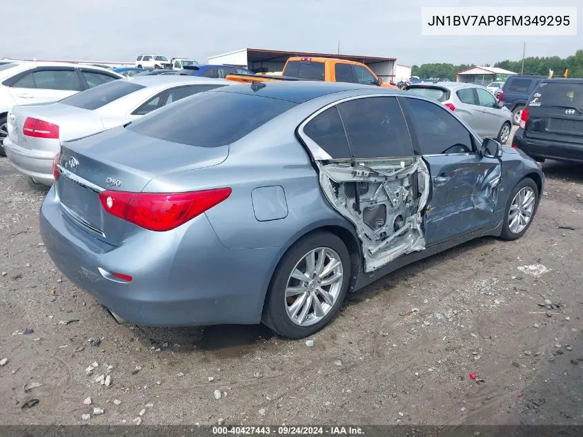 JN1BV7AP8FM349295 2015 Infiniti Q50