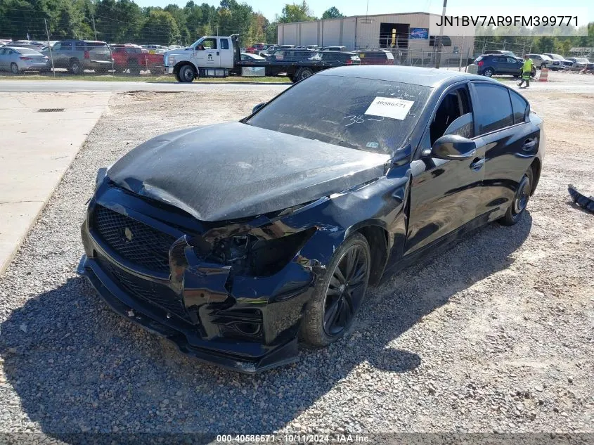 2015 Infiniti Q50 Sport VIN: JN1BV7AR9FM399771 Lot: 40586571