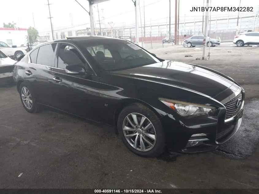 JN1BV7AP8FM342282 2015 Infiniti Q50 Premium