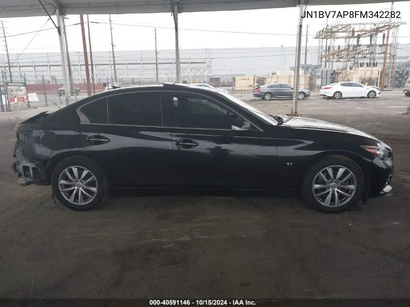 JN1BV7AP8FM342282 2015 Infiniti Q50 Premium