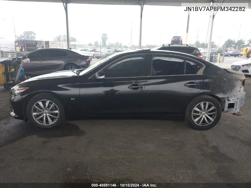 JN1BV7AP8FM342282 2015 Infiniti Q50 Premium