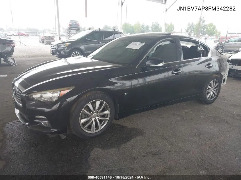 JN1BV7AP8FM342282 2015 Infiniti Q50 Premium