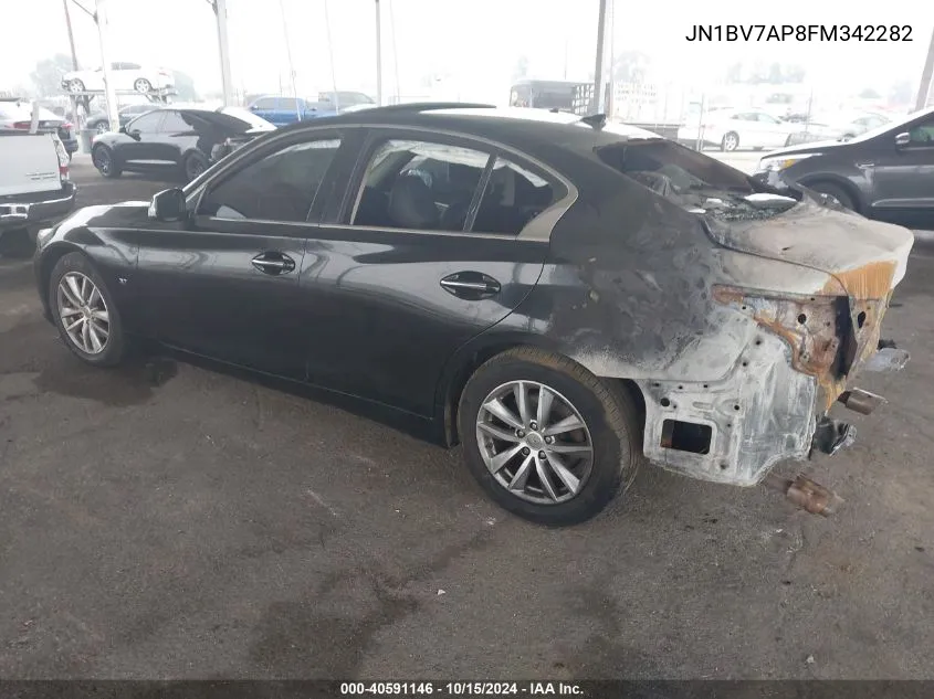 JN1BV7AP8FM342282 2015 Infiniti Q50 Premium