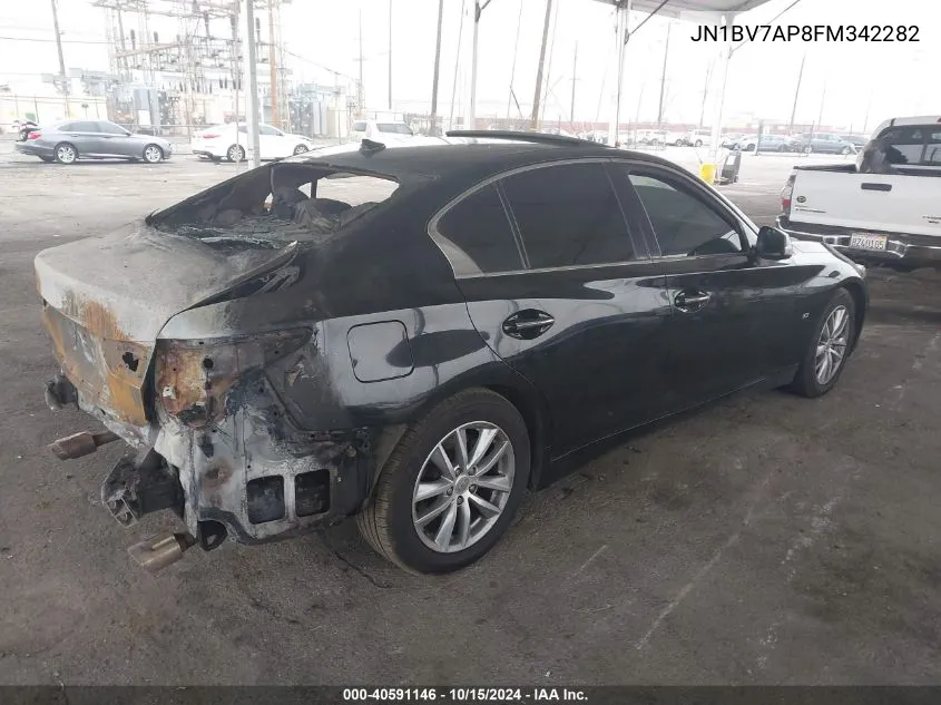 JN1BV7AP8FM342282 2015 Infiniti Q50 Premium