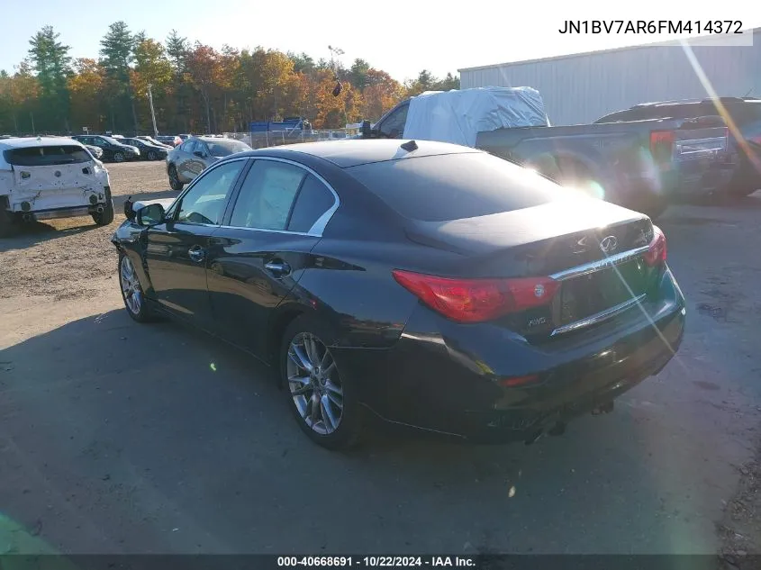 JN1BV7AR6FM414372 2015 Infiniti Q50 Premium