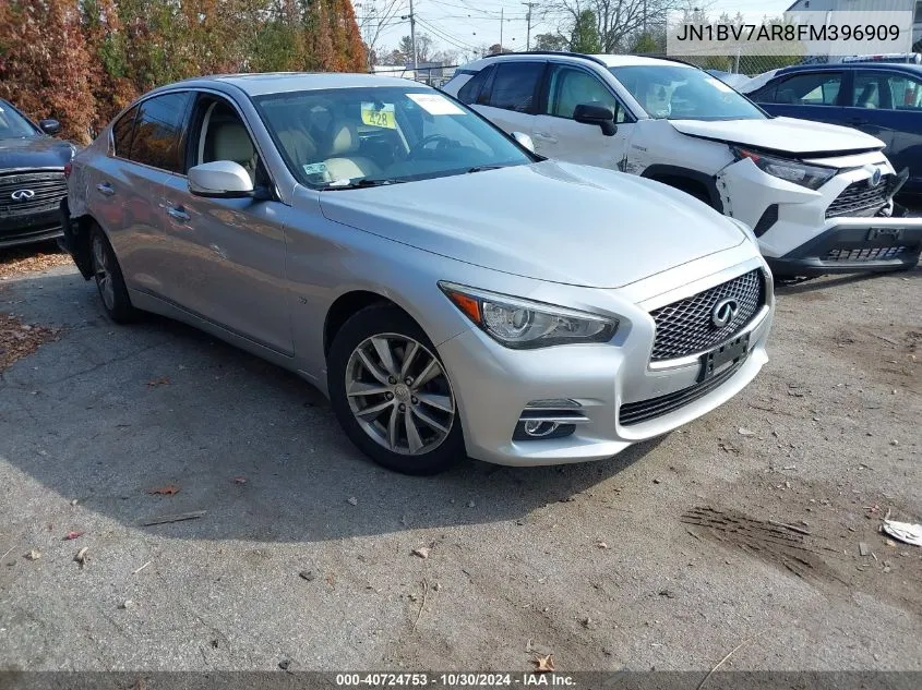 2015 Infiniti Q50 Premium VIN: JN1BV7AR8FM396909 Lot: 40724753